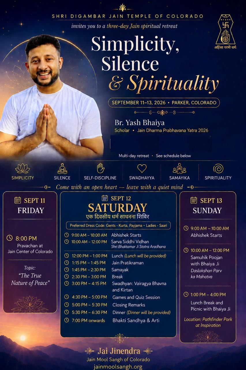 Dharma Prabhavana Shivir with Yash Bhaiyaji